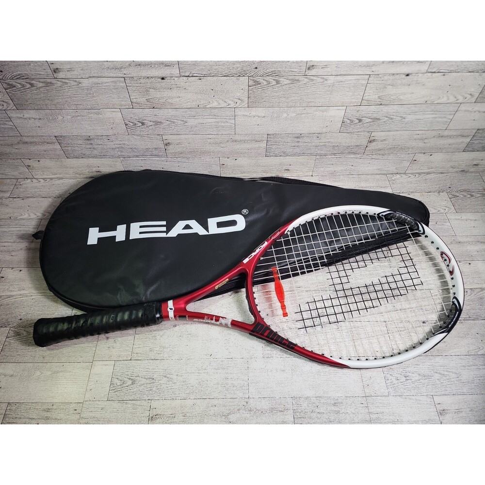 Prince Graphite Titanium Force 3 Tennis Lumina Racket 4.25" Grip w/ Head Zip Bag